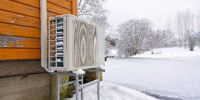 residential heat pump installation